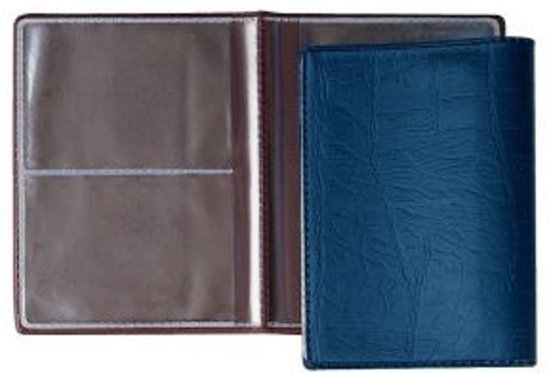 Port acte Koh-i-noor K363-013, 9. 5x13cm, imitatie piele, plastic, 5 folii
