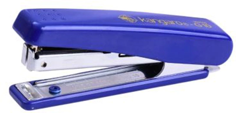 Capsator Kangaro HS-G10, nr. 10, 20 coli, 52mm, plastic, albastru