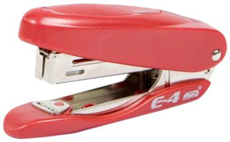Capsator STD E-4, nr. 10, 16 coli, 55mm, plastic, rosu