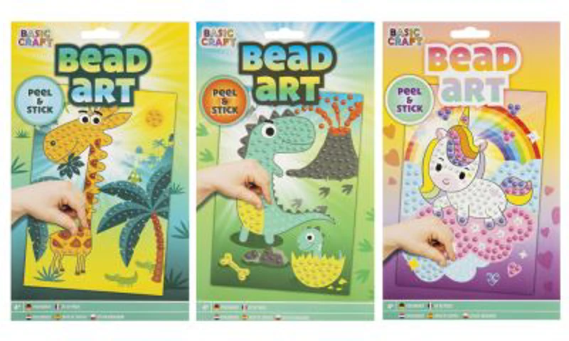 Set creativ pictura cu diamante Creative Craft, design dinozaur