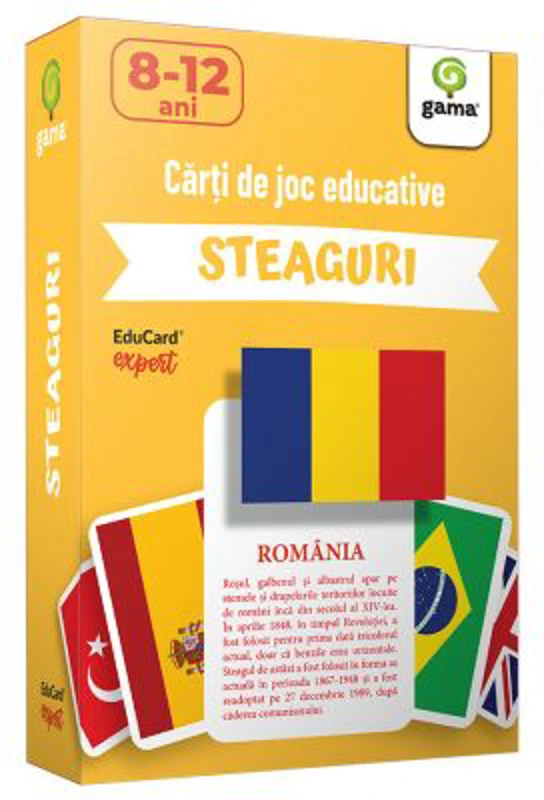 Invata... STEAGURI. Carti de joc educative Junior Plus