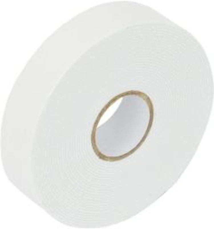 Banda dublu adeziva Grand, buretata, 24mm x 3m, alb
