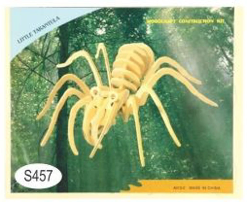 Puzzle lemn 3D - Tarantula, 2 foi, Colorarte, A013-2