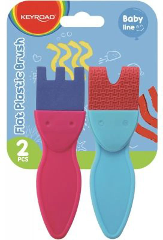 Pensula Keyroad Baby line, pentru modelaj, set 2 buc, KR972315