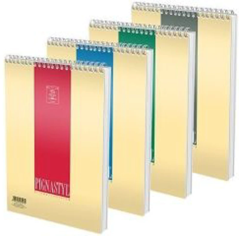 Blocnotes A7 Pigna Styl, 60 file, dictando, cu spira