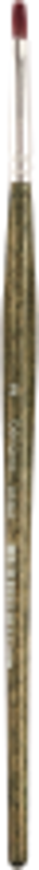 Pensula Colorarte 0186F, varf nylon lat, nr. 2