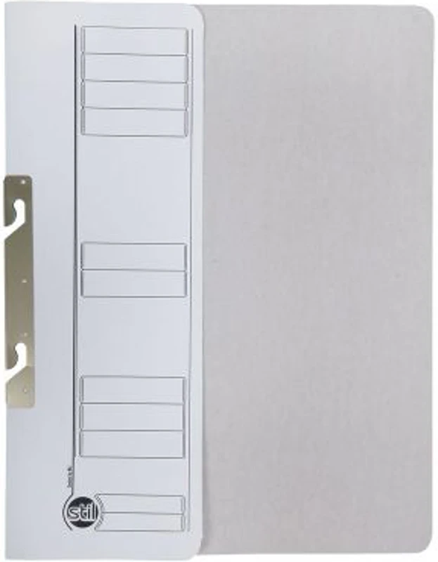 Dosar incopciat 1/2 STIL, carton, 230g/mp, alb