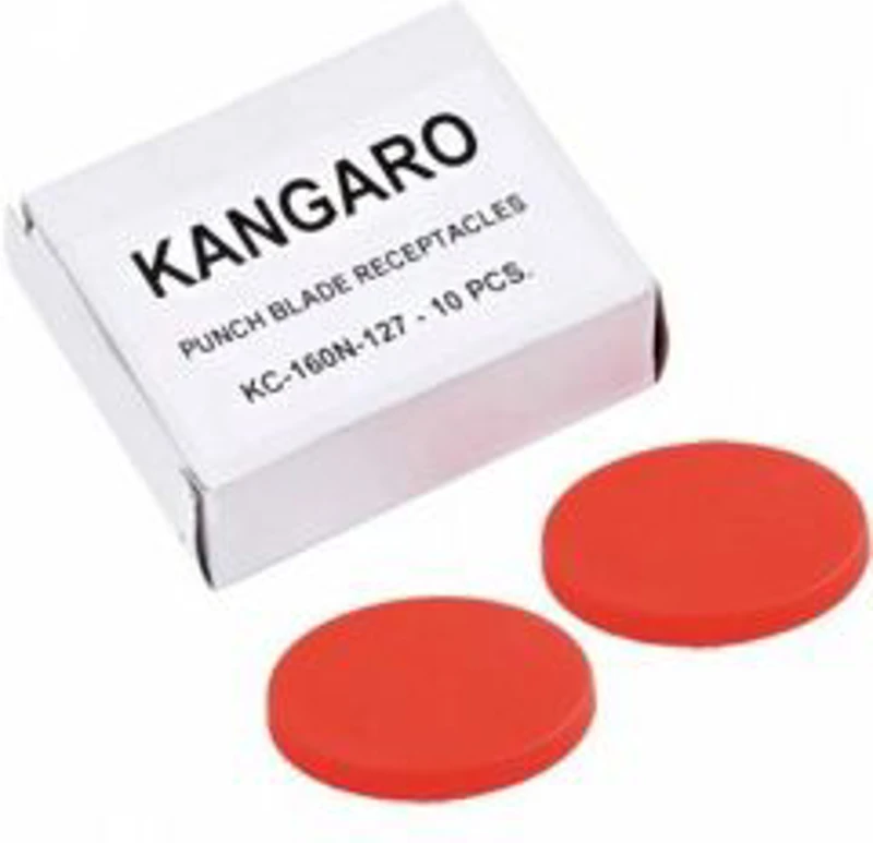 Discuri plastic Kangaro KC-160N-127, pentru perforator HDP-2160N/2320N/3160N/4160N, set 2 buc