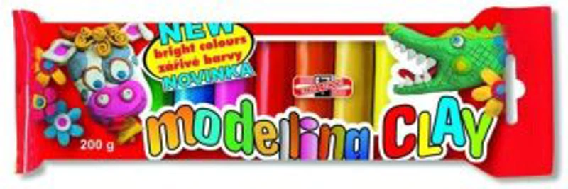 Plastilina Koh-i-noor K131-712, 10x20g, set 10 culori