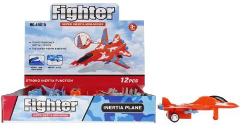 Avion cu autopropulsie MegaCreative 482871, 15cm, plastic, diverse culori, 3+ ani