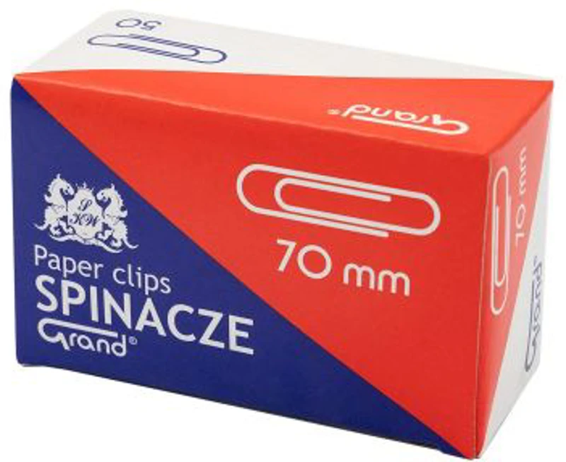 Agrafe birou Grand 110-1384, metalice, 70mm, argintii, cutie 50 buc