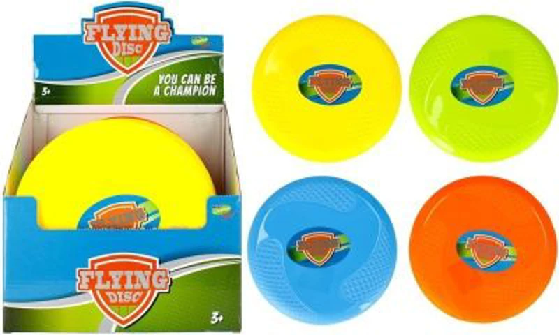 Frisbee - disc zburator, 23cm diametru, diverse culori, 3+ ani, MegaCreative, 422464