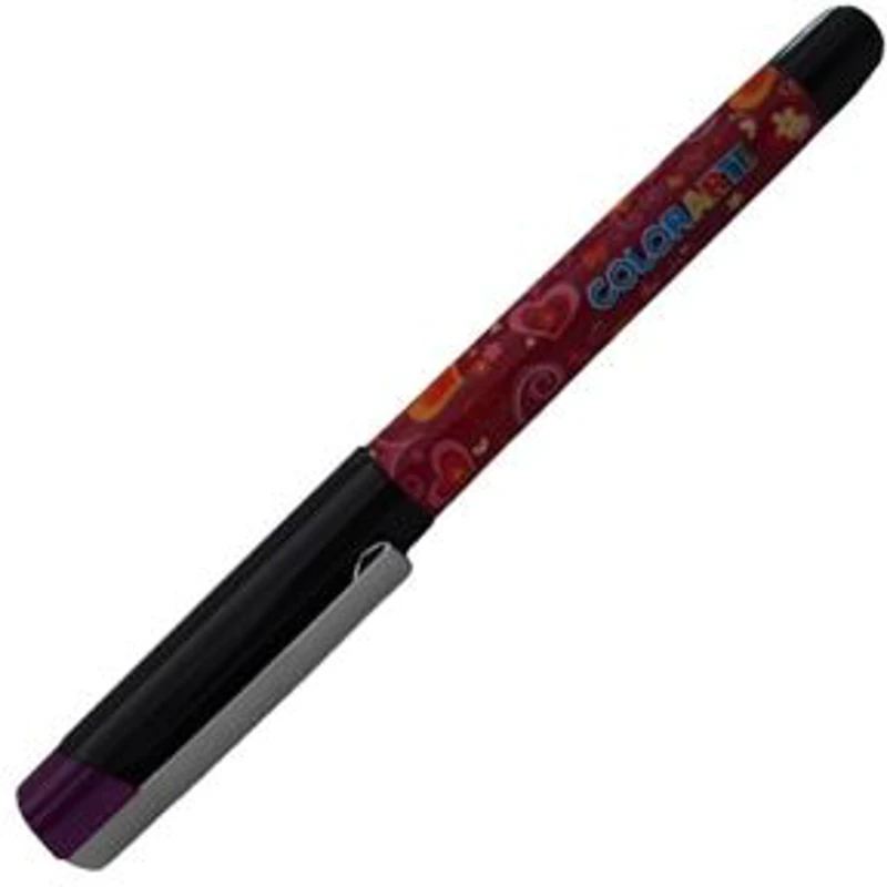 Roller Colorarte 2034BC, 0. 7mm, clips metalic, model pentru fete
