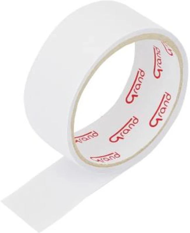 Banda dublu adeziva Grand 130-1208, 38mm x 5m, alb