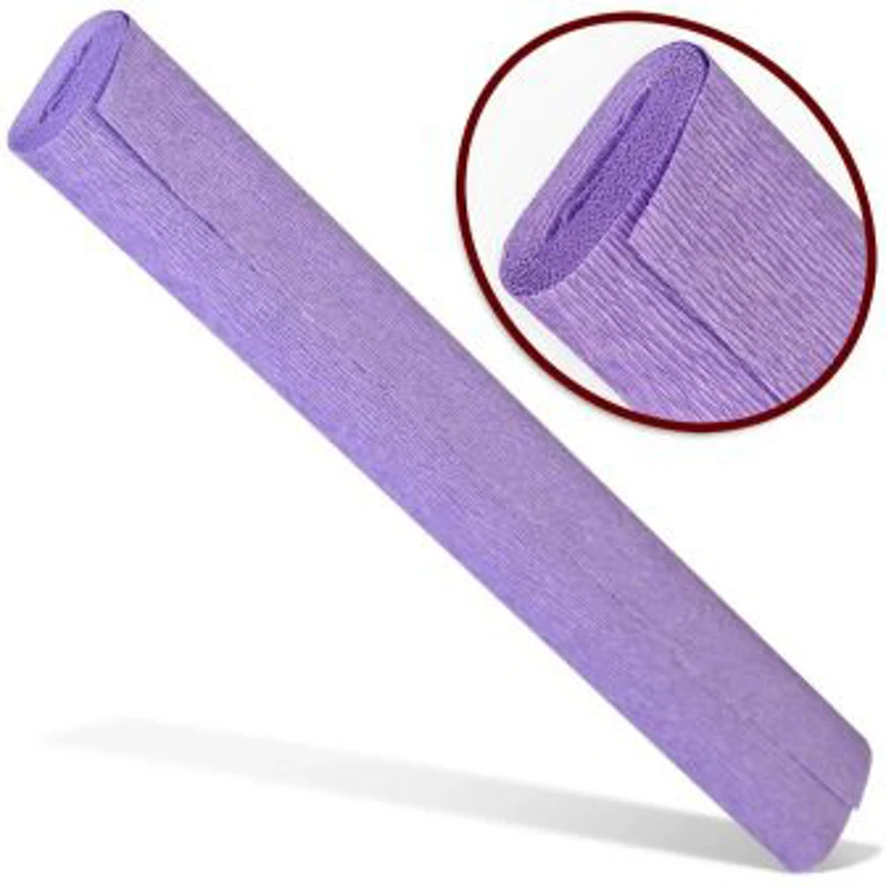 Hartie creponata Colorarte QC-009, violet, 50x200cm, solida floristica