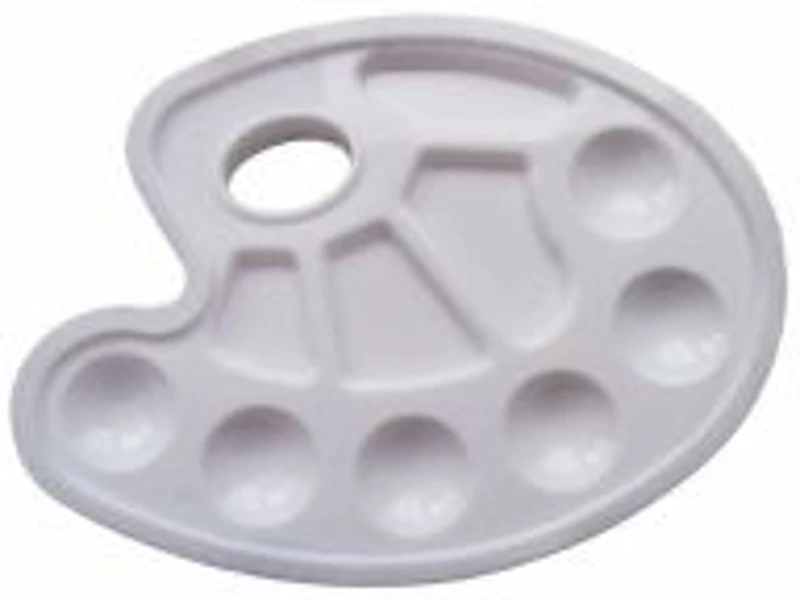 Paleta pictura Colorarte, plastic, ovala, HYS-014