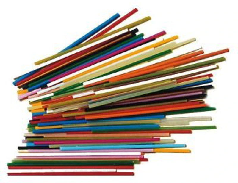 Betisoare pentru numarat PVC RO, diverse culori, 100 de bucati/set