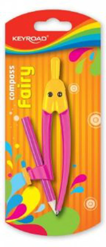 Compas plastic Keyroad Standard Fairy, KR971091, 1 bucati/blister