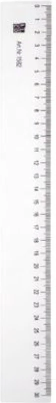 Rigla flexibila din plastic, 30cm, ALCO - transparent