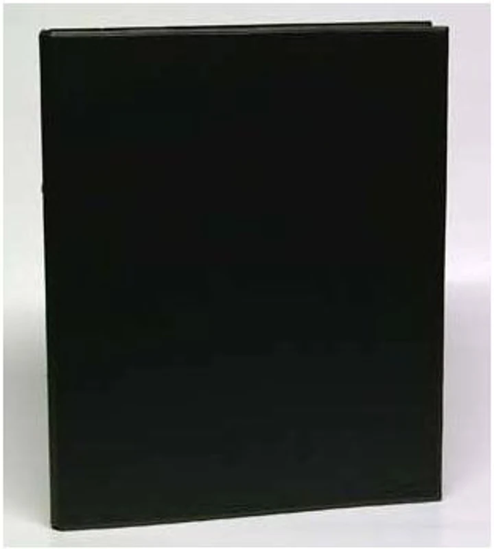 Caiet mecanic 2 inele - D25mm, coperti carton plastifiat PVC, A4, AURORA - negru