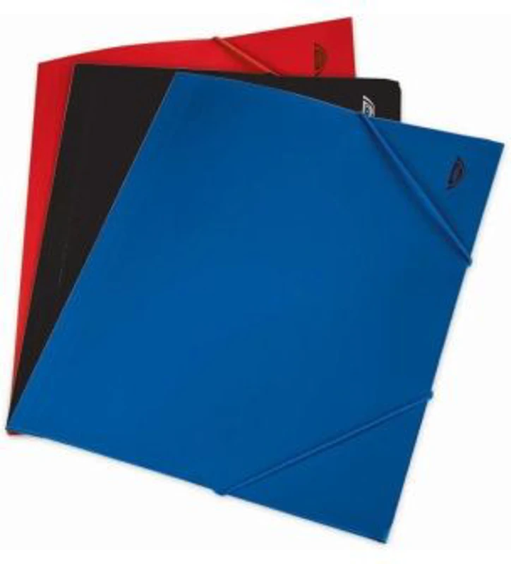 Mapa plastic Noki 4003-130, cu elastic, A4, albastru inchis