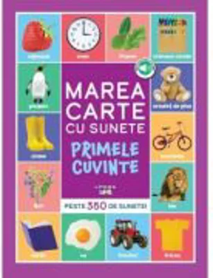 Bebe invata. Marea carte cu sunete. Primele cuvinte. Peste 350 de sunete!