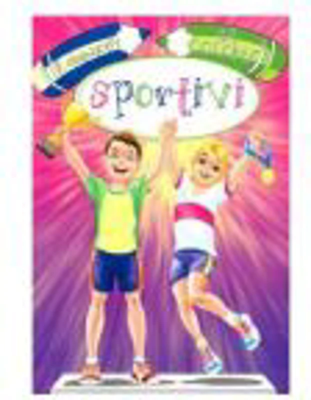E distractiv sa colorez sportivi - Adrian Barbu (ilustrator)