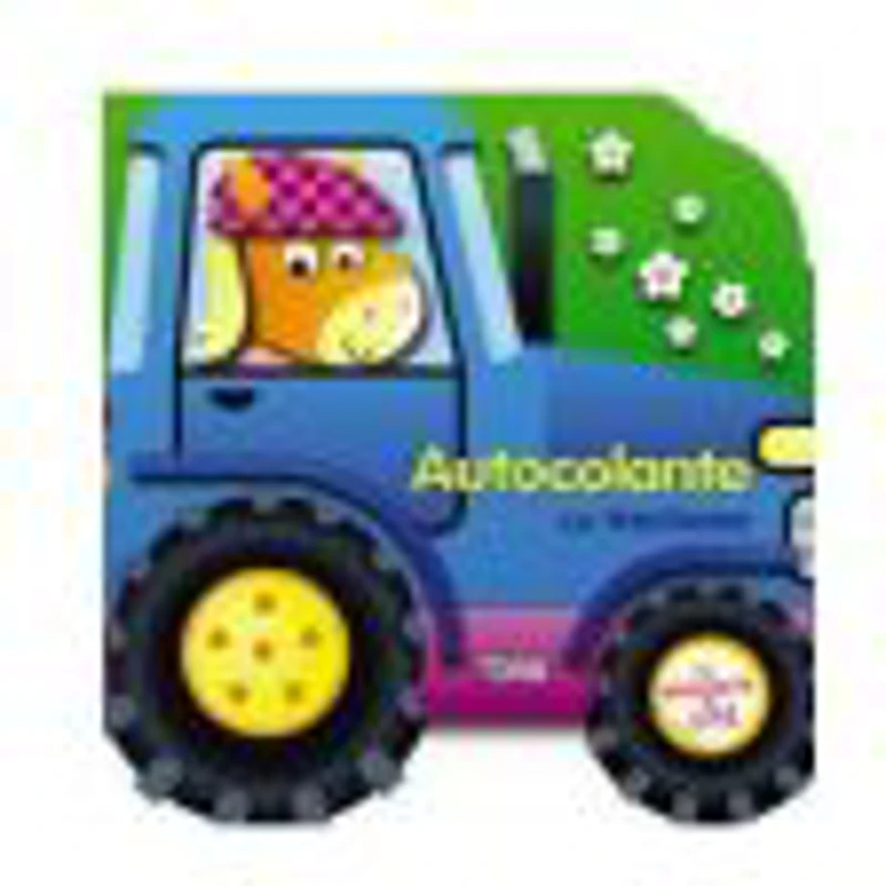 Autocolante cu tractoare. Construieste vehicule cu autocolante