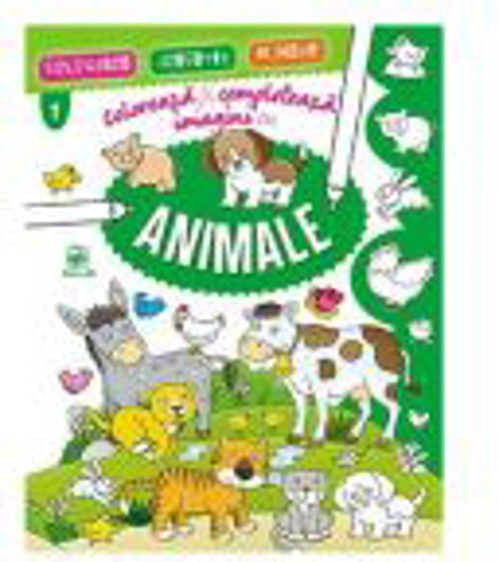 Coloreaza si completeaza imagini cu animale