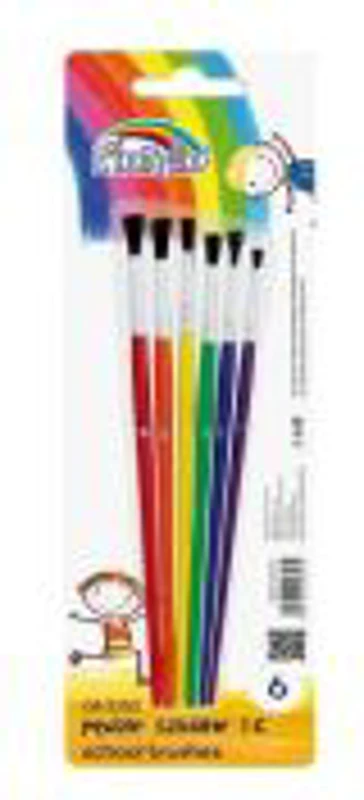Pensula Fiorello GR-2252, varf rotund, nr. 1-6, set 6 buc