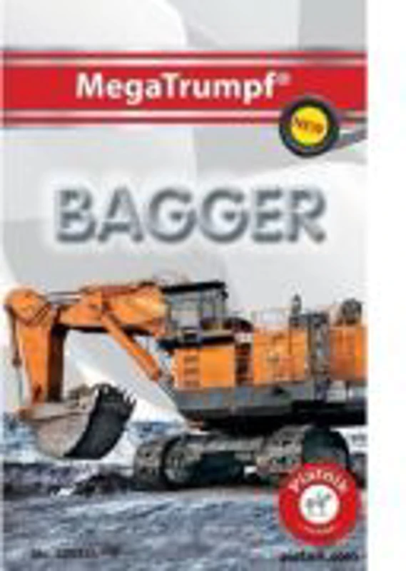 Joc de carti MegaTrumpf - BAGGER(EXCAVATOARE)