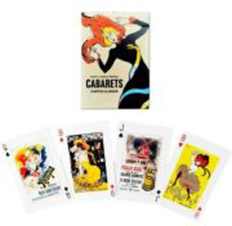 Carti de joc de colectie cu tema Cabarets