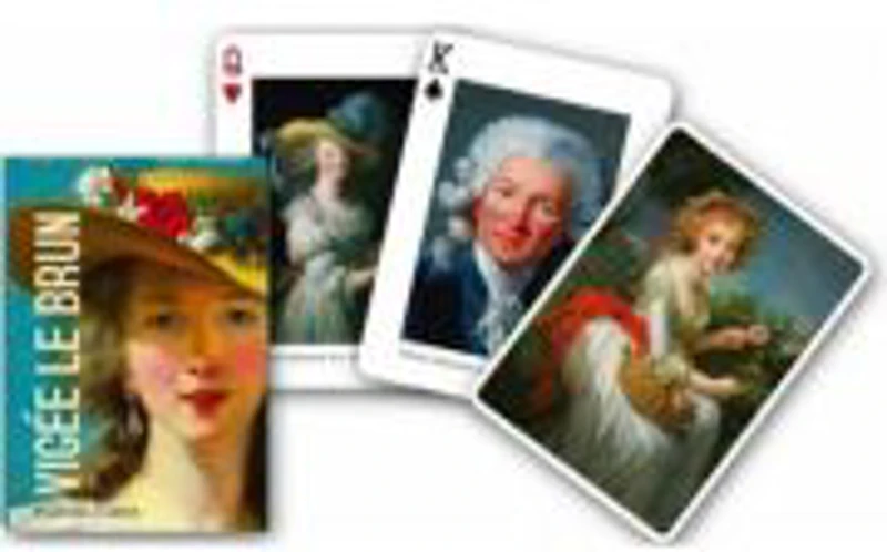Carti de joc de colectie cu tema Vigee le Brun