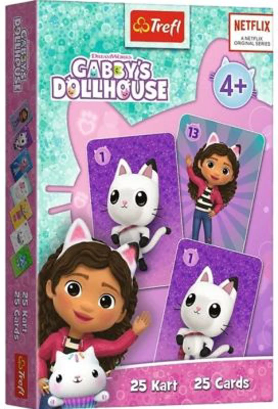 Carti de joc Gabby'S Dollhouse, 2 In 1, Cartamundi