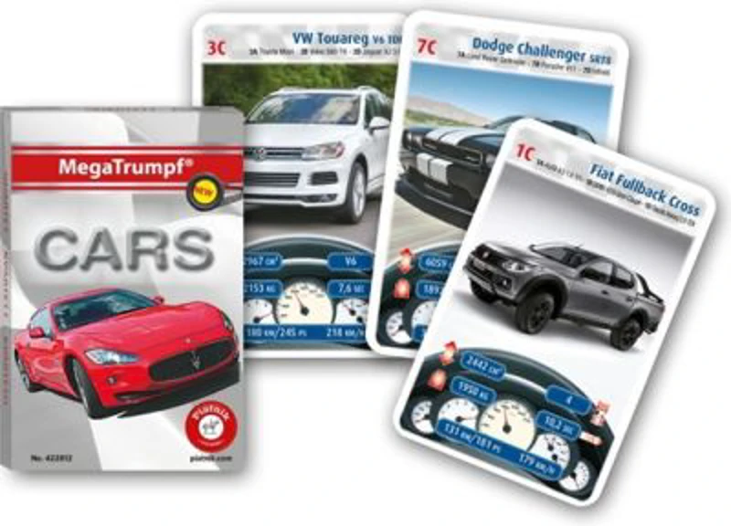 Joc de carti Piatnik, Megatrumpf - Cars