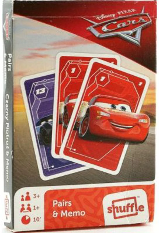 Carti de joc pentru copii, Cars, Pairs & Memo Game