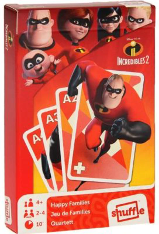 Carti de joc Incredibles 2, Pairs &amp; Memo Game