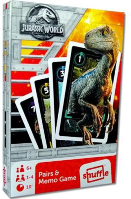 Joc de societate Jurassic World Pairs & Memo Game