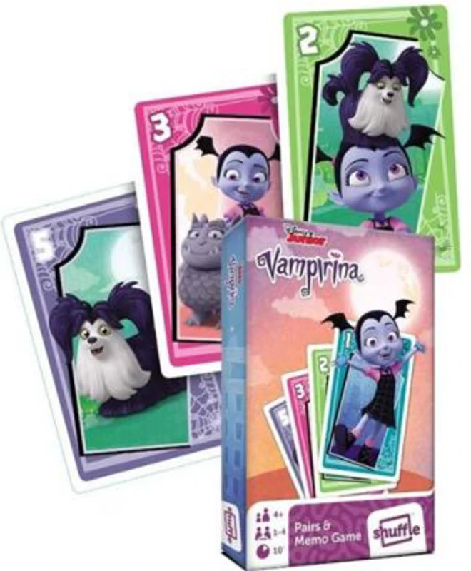 Carti de joc VAMPIRINA, 2 in 1