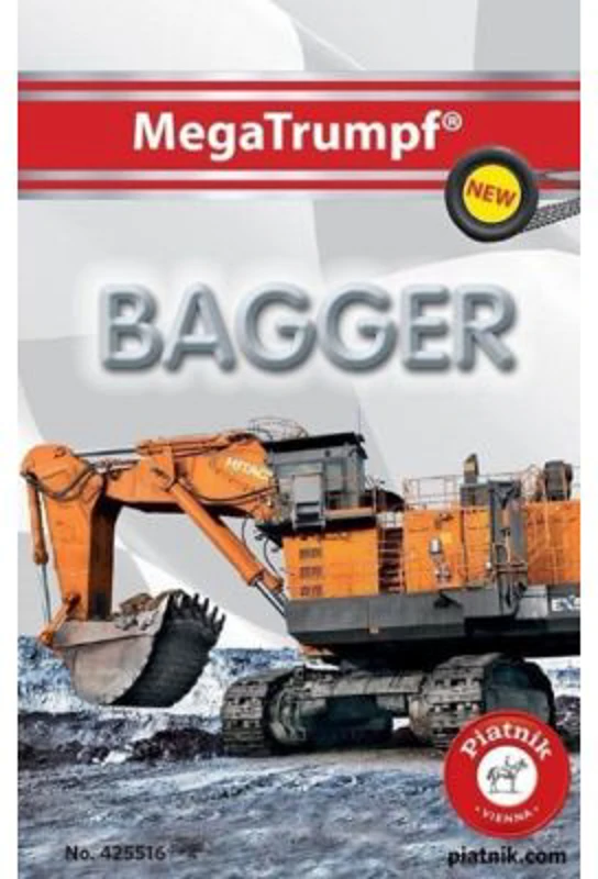 Joc de carti MegaTrumpf - BAGGER (EXCAVATOARE)