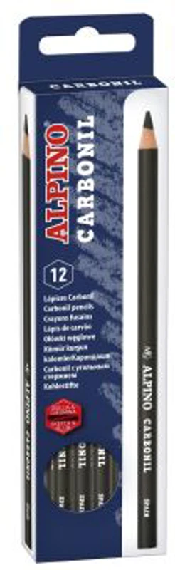 Creion cu mina grafit, pentru desene si schite, ALPINO Carbonil