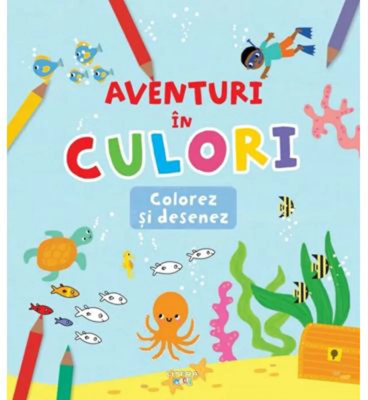 Aventuri in culori. Colorez si desenez