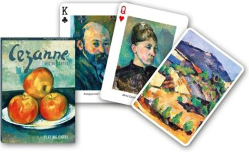 Carti de joc de colectie cu tema Cezanne