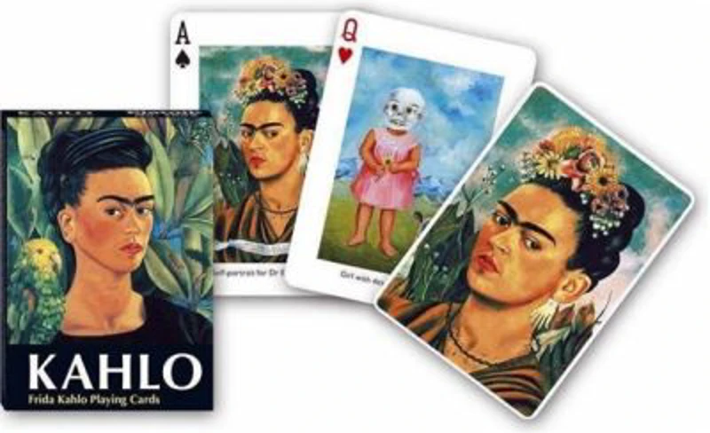 Carti de joc de colectie cu tema Frida Kahlo