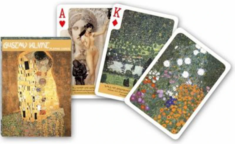 Carti de joc de colectie cu tema Gustav Klimt