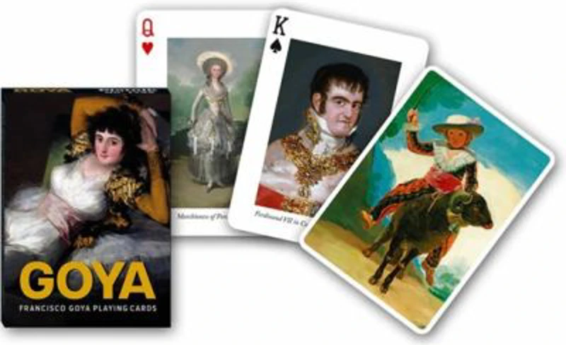 Carti de joc de colectie cu tema Goya