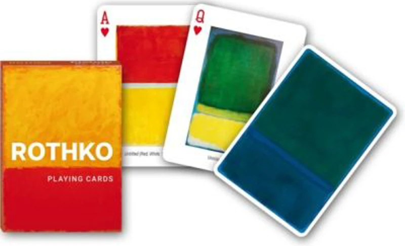 Carti de joc de colectie cu tema Rothko