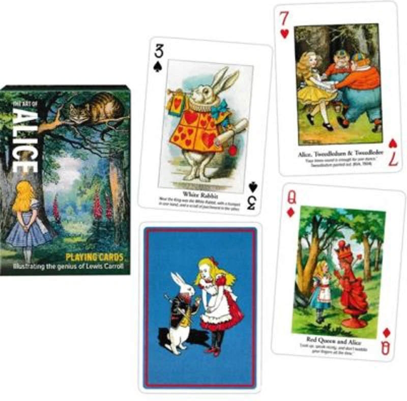 Carti de joc de colectie Piatnik - Alice in Tara Minunilor