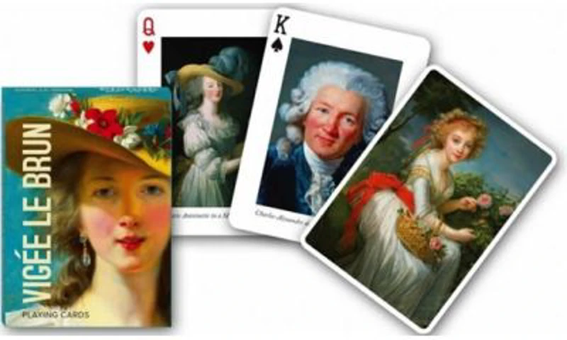 Carti de joc de colectie cu tema Vigee le Brun