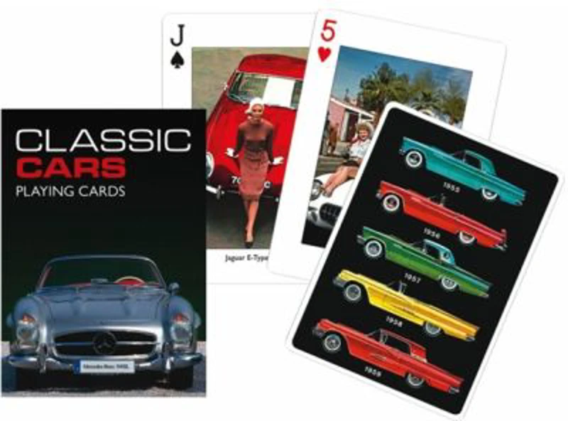 Carti de joc de colectie cu tema Classic Cars